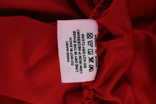 Princess Polly Women's Spaghett Straps Ruched Fitted Mini Dress Red Size 6