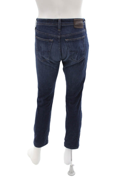 AG Adriano Goldschmied Mens Slim Straight Jeans Blue Size 30