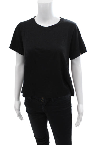 Velvet by Graham & Spencer Womens T-Shirt Black Size XS