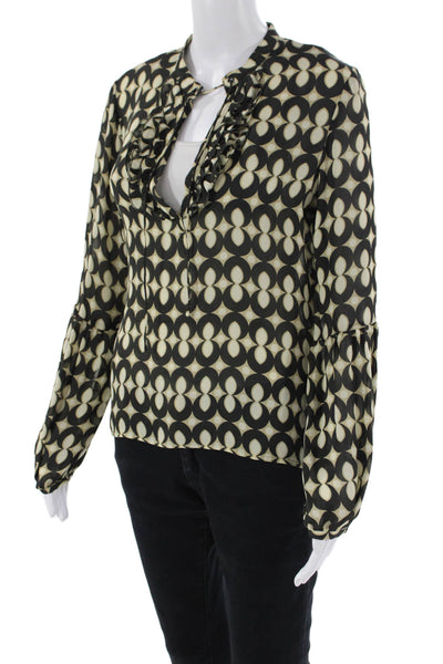 Ragdoll Womens Animal Print Sweatshirt Brown Black Cotton Size Extra Small