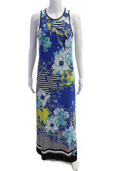 Vince Camuto Womens Abstract Print Sleeveless Shift Dress Multicolor Size 4