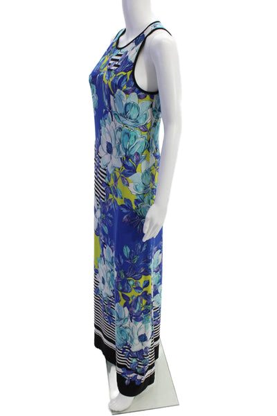 Vince Camuto Womens Abstract Print Sleeveless Shift Dress Multicolor Size 4