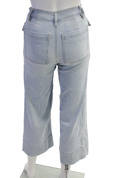 Frame Womens Wide-Leg Jeans Blue Size 23