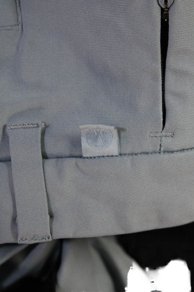 Lululemon Mens Flat Front 10" Inseam Shorts Steel Blue Size 33