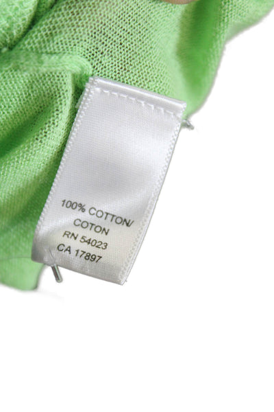 Banana Republic Womens Long Sleeve Button Front Cardigan Sweater Green Size XS