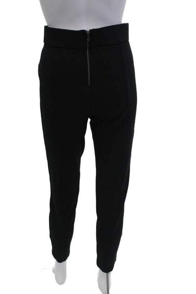 J Crew Womens Tapered Pants Black Size M