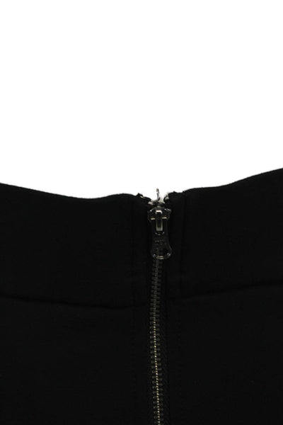 J Crew Womens Tapered Pants Black Size M
