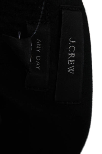 J Crew Womens Tapered Pants Black Size M