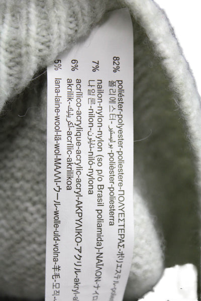 Zara Girls Knit High Neck Pullover Sweater Top Gray Size 11-12