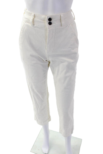 Everlane Womens Straight Jeans White Size 0