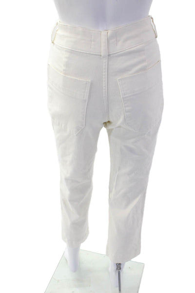 Everlane Womens Straight Jeans White Size 0