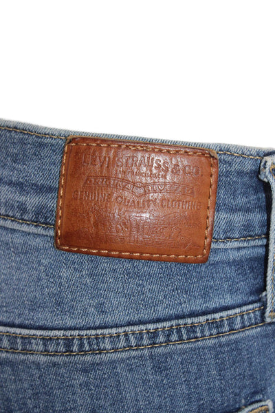 Levi Strauss & Co Womens Straight Jeans Blue Size 26