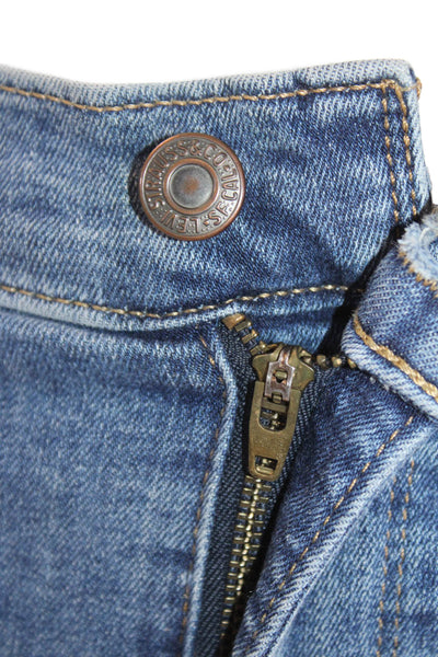 Levi Strauss & Co Womens Straight Jeans Blue Size 26
