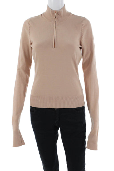 525 Womens 1/2 Zip Basic Jacket Pink Size S