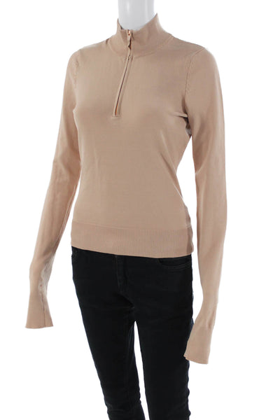 525 Womens 1/2 Zip Basic Jacket Pink Size S