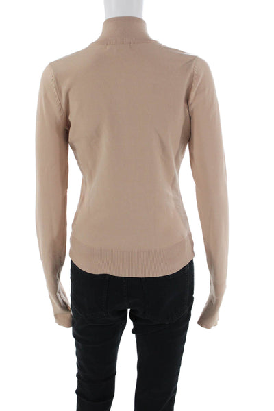525 Womens 1/2 Zip Basic Jacket Pink Size S