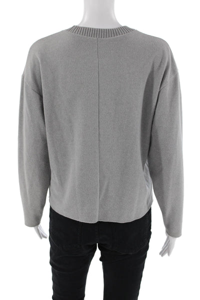 Zara Womens Pullover Sweater Gray Size S