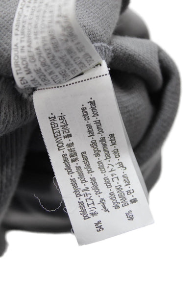Zara Womens Knit Straight Skirt Gray Size M