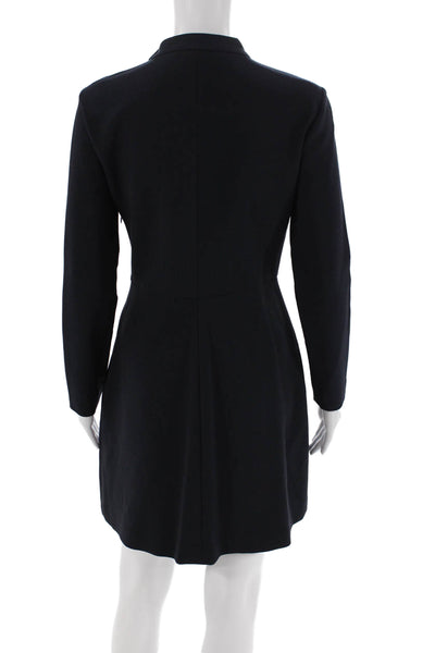Zara Woman Womens A-Line Mini Dress Blue Size S