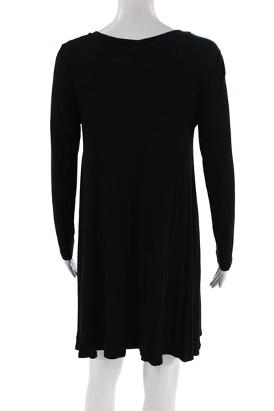 Jolie Womens A-Line Mini Dress Black Size S