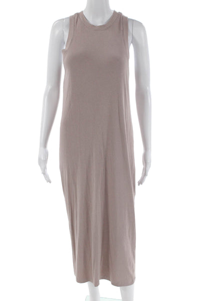 Zara Womens Sleeveless Tank Dress Pink Size S