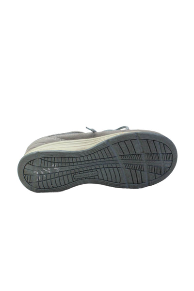 New Balance Womens 877 Suede Trim Lace Up Walking Sneakers Gray Blue Size 11