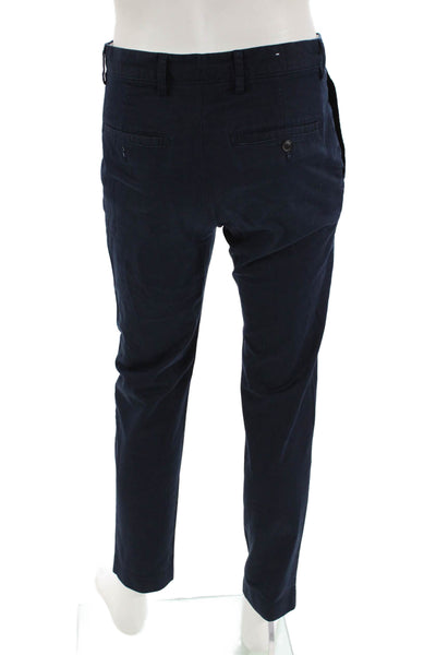 Zara Tapered Flat Front Pants Blue Size 30