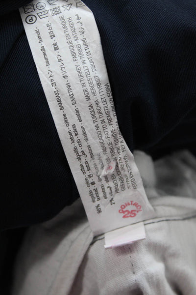 Zara Tapered Flat Front Pants Blue Size 30