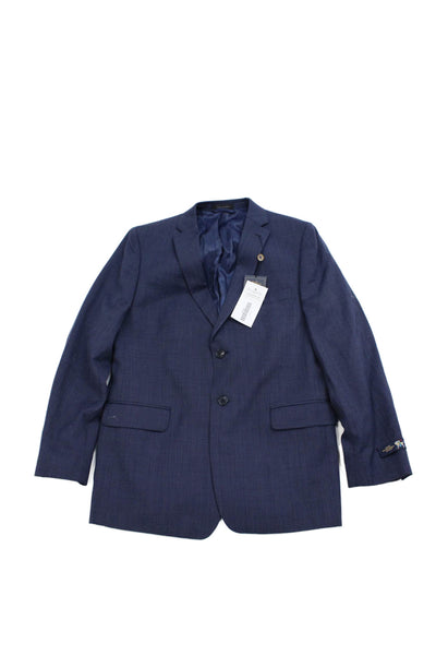 Hart Schaffner Marx Boys Two Button Notched Lapel Blazer Jacket Navy Size 20