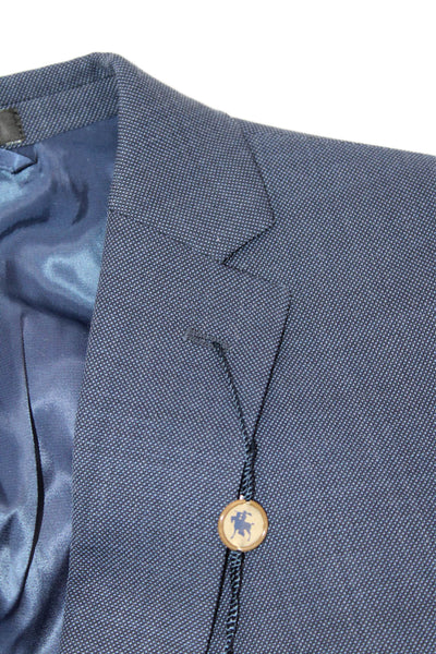 Hart Schaffner Marx Boys Two Button Notched Lapel Blazer Jacket Navy Size 20