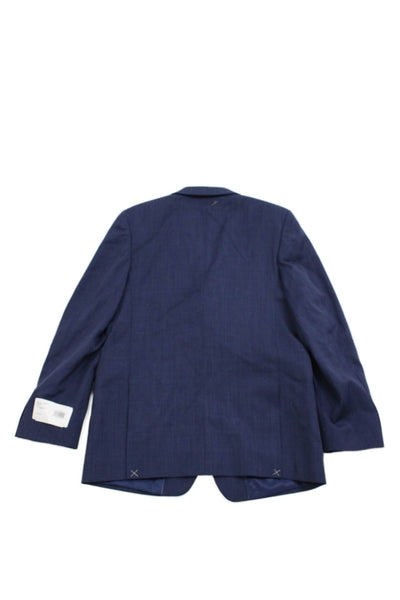 Hart Schaffner Marx Boys Two Button Notched Lapel Blazer Jacket Navy Size 20