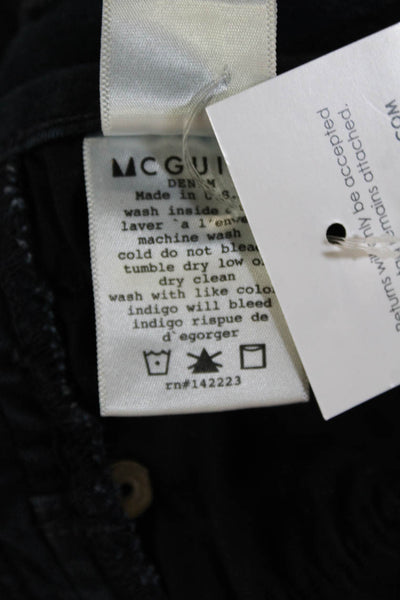McGuire Women's Midrise Five Pocket Zip Ankle Skinny Denim Pants Size 27