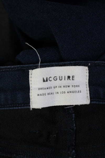 McGuire Women's Midrise Five Pocket Zip Ankle Skinny Denim Pants Size 27