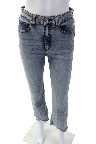 Rag & Bone Womens Bootcut Jeans Blue Size 26