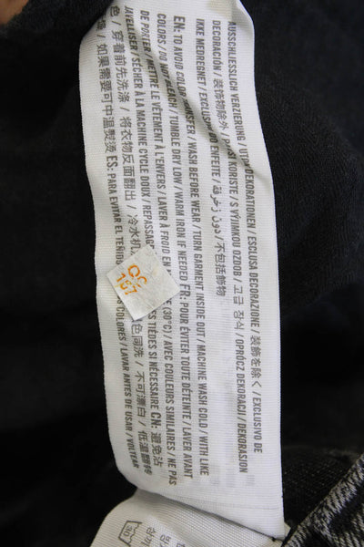 Abercrombie & Fitch Womens Straight Jeans Black Size 26