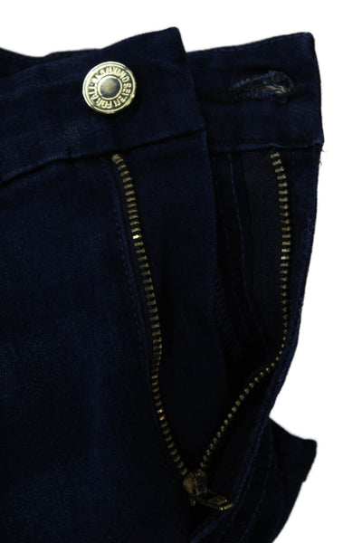 7 For All Mankind Women's Midrise Dark Wash Skinny Denim Pants Size 28