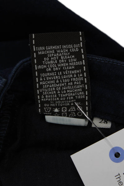 7 For All Mankind Women's Midrise Dark Wash Skinny Denim Pants Size 28