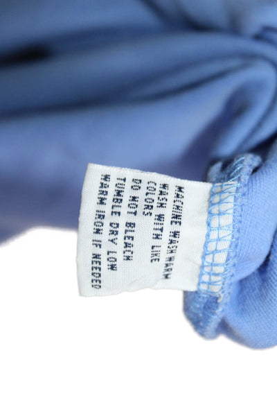 Polo Ralph Lauren Mens Blue Label Cotton Short Sleeve Polo Shirt Blue Size L