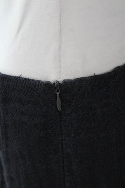 Ralph Lauren Women's Hook Closure Flare Lined Mini Skirt Black Size 4