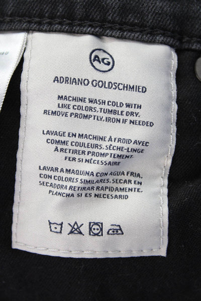 AG Adriano Goldschmied Womens The Legging Ankle SuperSkinny Jeans Black Size 26
