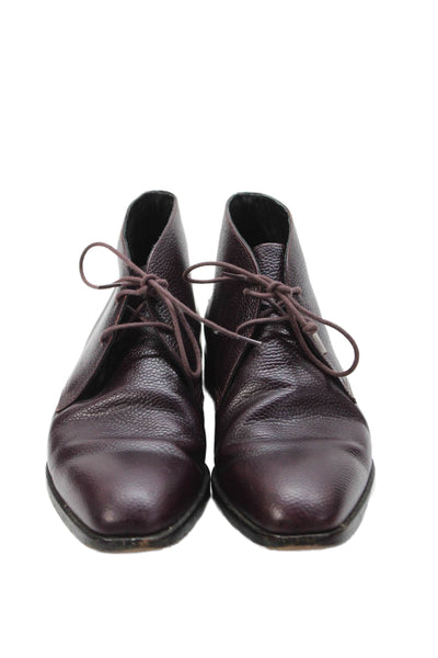Tods Mens Textured Lined Slip On Rounded Toe Dress Shoes Black Size 6