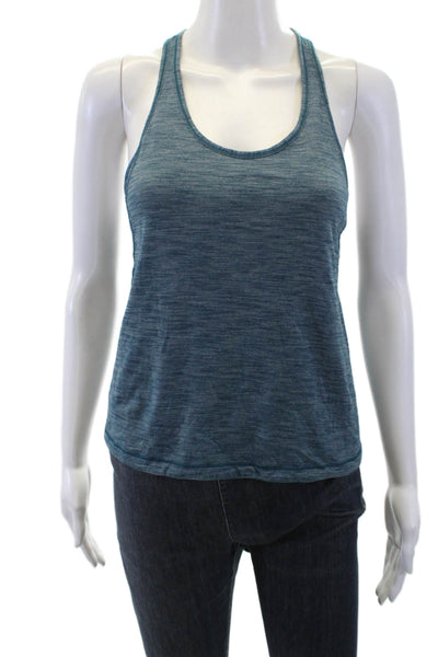 Lululemon Women's Scoop Neck Racerback Athletic Tank Top Blue Size S