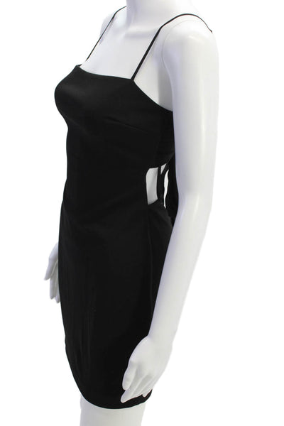 Solace London Womens Mini Dress Black Size XS