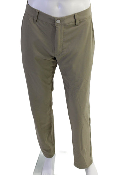 Bonobos Mens Ankle Straight Pants Beige Size 32