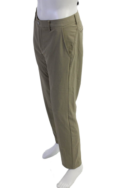 Bonobos Mens Ankle Straight Pants Beige Size 32