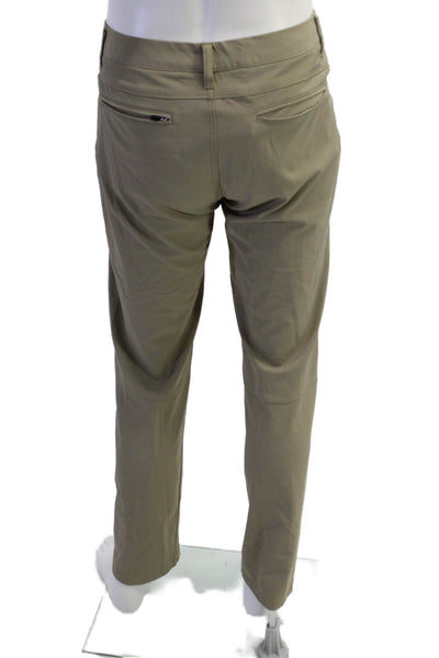 Bonobos Mens Ankle Straight Pants Beige Size 32
