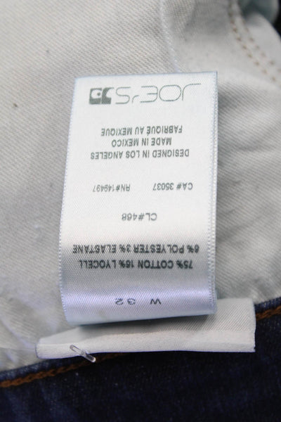 Joes Mens Cotton Straight Jeans Blue Size 32