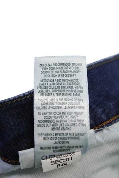 Joes Mens Cotton Straight Jeans Blue Size 32