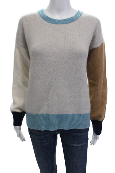 Stitch & Needle Womens Womens Knitted Color Block Sweater Multicolor Size S