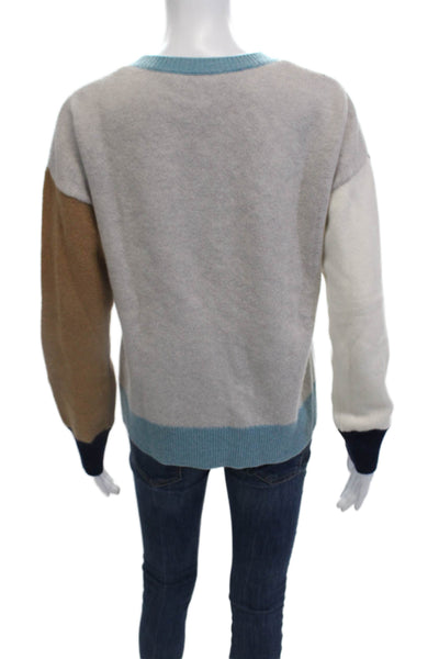 Stitch & Needle Womens Womens Knitted Color Block Sweater Multicolor Size S